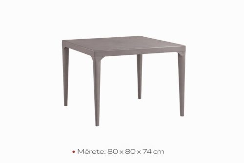 Silla famintás kerti asztal matt szürke-bézs