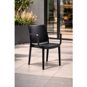 Almohada kerti szék szürke