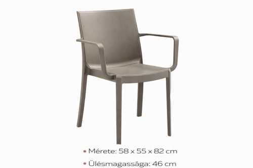 Comfort kerti szék bézs