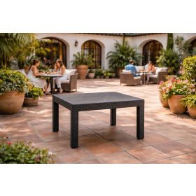 Hengmatta kerti asztal barna