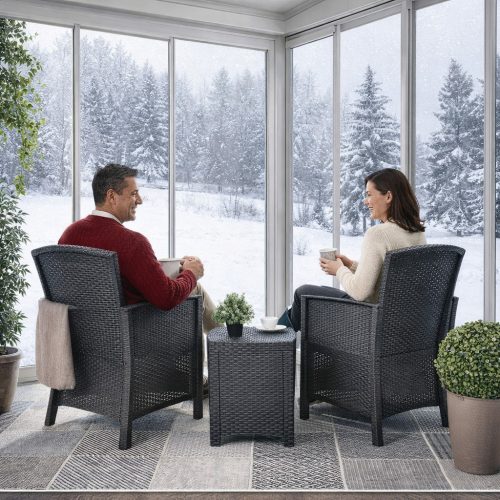 Giardino 2 személyes kerti fotel garnitúra