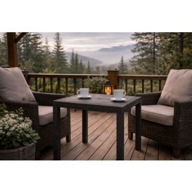 Balcone kerti asztal szürke