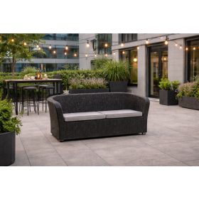 Naturalone 2 személy kerti kanapé szürke