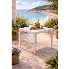 Relax famintás asztal fehér