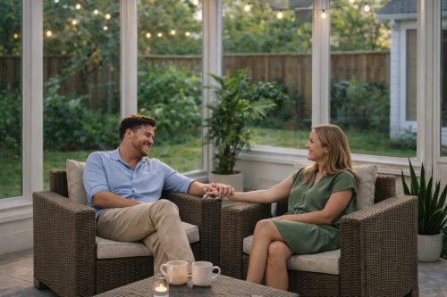 Mesa 2 személyes kerti fotel szett krém