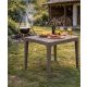 Patio famintás kerti asztal bézs-szürke