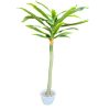 Dracaena Műnövény Műfa 195 cm Mű Sárkányfa