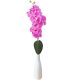 Fuxia szálas mű orchidea művirág vázába