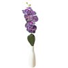 Lily élethű mű orchidea művirág lila színben