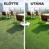 Linea műfű kertbe teraszra 4 m széles tekercs
