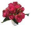 Nepál 12 szálas mű vörös rózsa csokor művirág