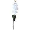 Pansy élethű mű orchidea művirág fehér